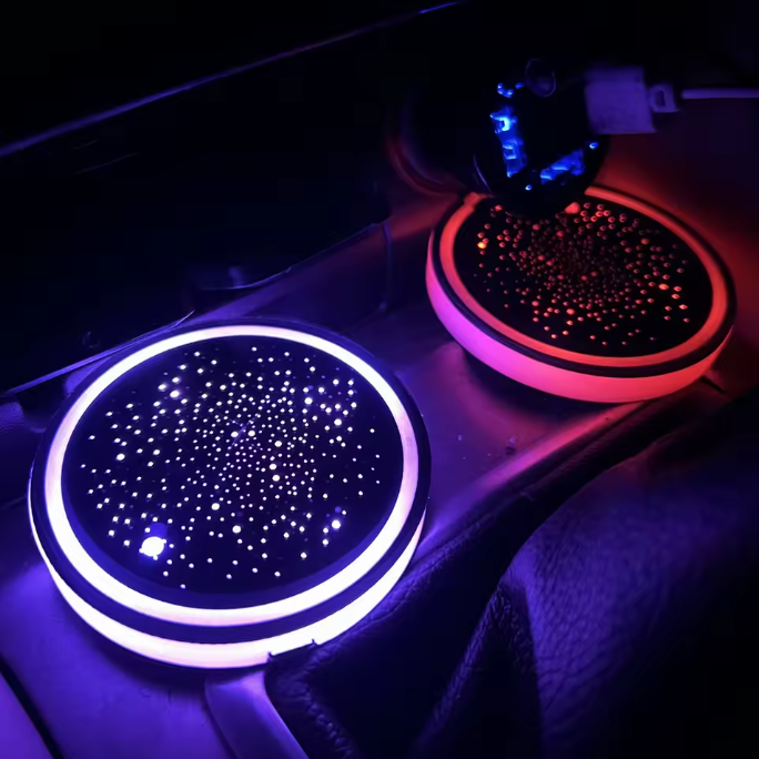 LED Cup Holder Lights